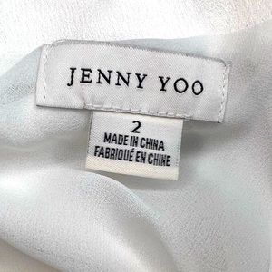 Jenny Yoo Kelly V-Neck Slip Dress